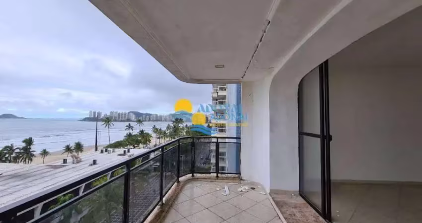 Apartamento com 3 dormitórios à venda, 210 m² por r$ 1.100.000,00 - pitangueiras - guarujá/sp
