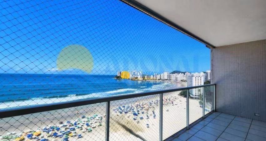 Apartamento com 4 dormitórios à venda, 230 m² por R$ 1.400.000,00 - Pitangueiras - Guarujá/SP