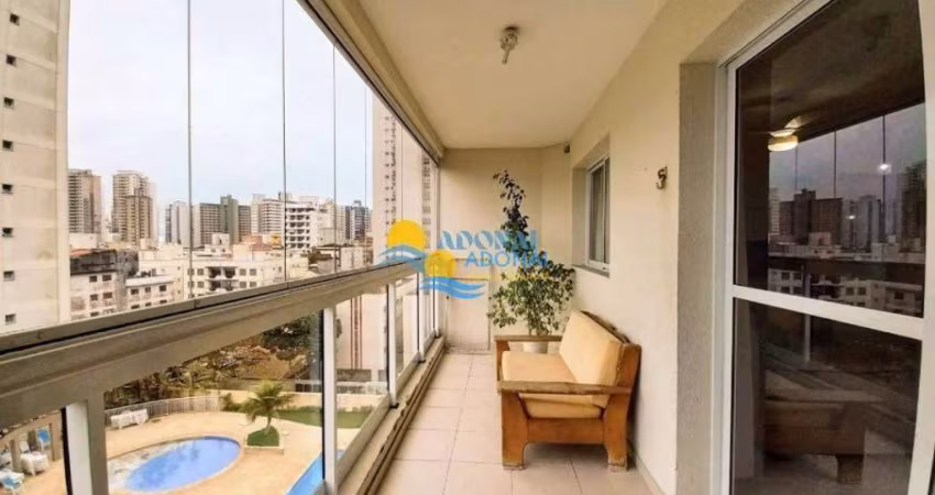 Apartamento com 2 dormitórios à venda, 97 m² por R$ 750.000,00 - Jardim Astúrias - Guarujá/SP