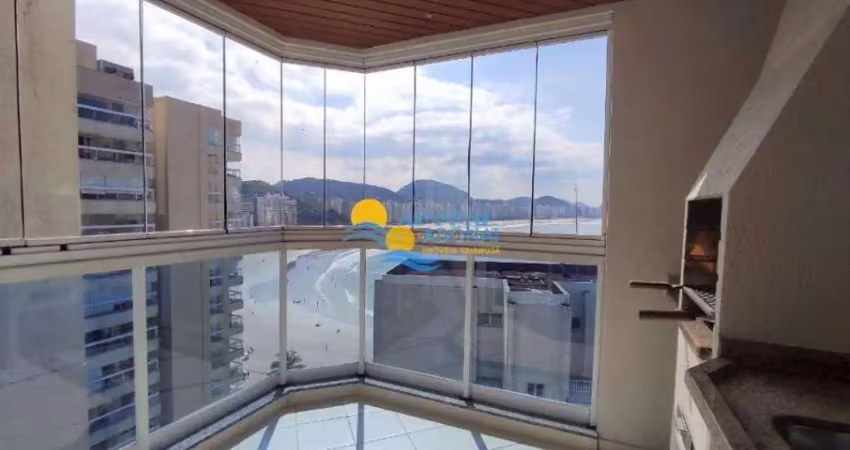 Apartamento com 3 dormitórios à venda, 98 m² por r$ 950.000,00 - jardim astúrias - guarujá/sp