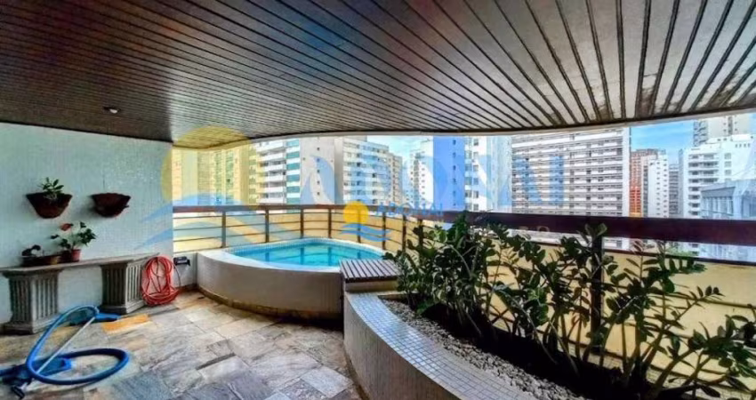 Apartamento com 3 dormitórios à venda, 166 m² por R$ 1.500.000,00 - Pitangueiras - Guarujá/SP