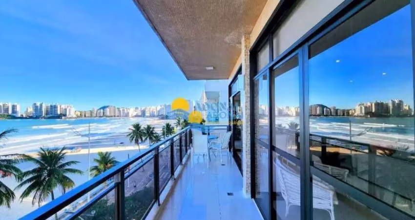 Apartamento com 4 dormitórios à venda, 190 m² por r$ 2.000.000,00 - pitangueiras - guarujá/sp