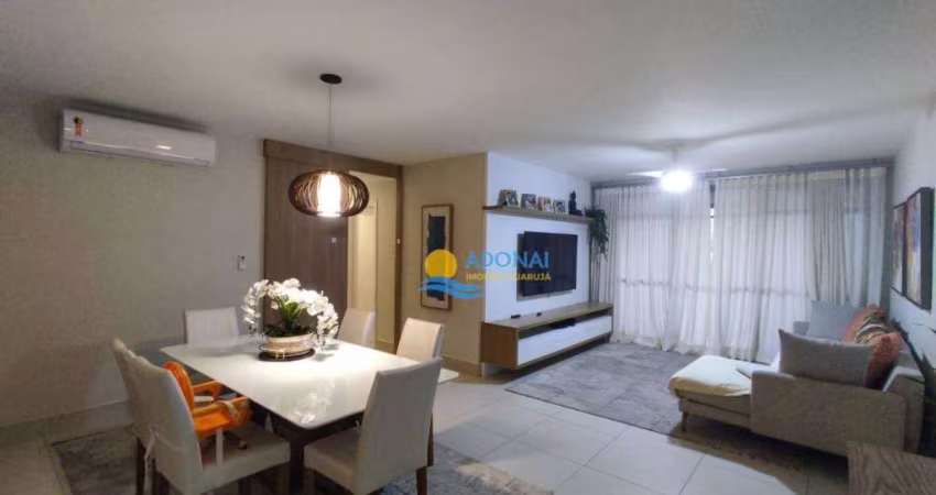 Apartamento com 3 dormitórios à venda, 137 m² por R$ 900.000,00 - Pitangueiras - Guarujá/SP