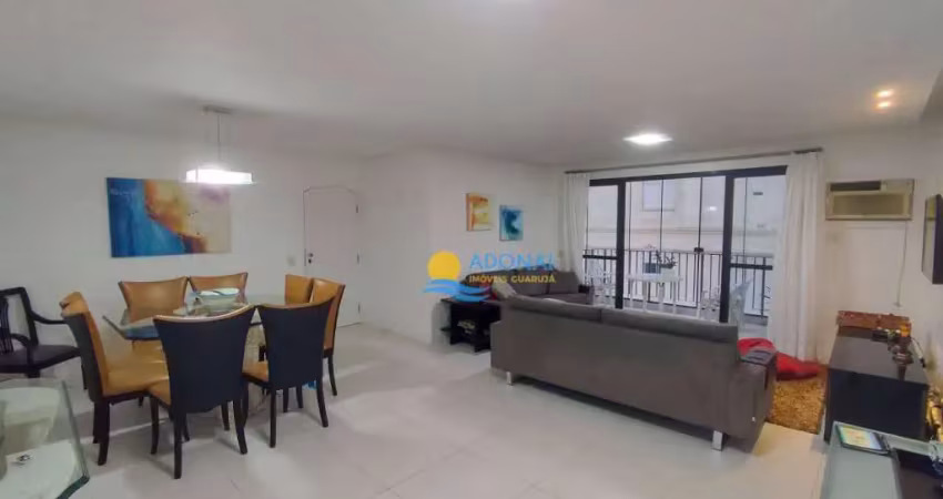 Apartamento com 3 quartos à venda, 120 m² por r$ 800.000 - pitangueiras - guarujá/sp