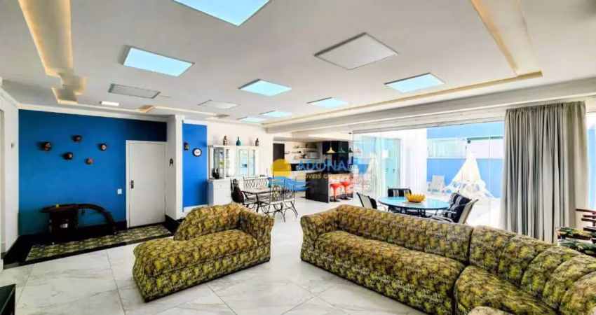 Cobertura com 3 dormitórios à venda, 290 m² por R$ 1.600.000,00 - Pitangueiras - Guarujá/SP