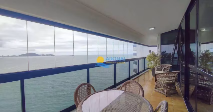 Apartamento com 3 dormitórios à venda, 160 m² por r$ 2.300.000,00 - jardim astúrias - guarujá/sp