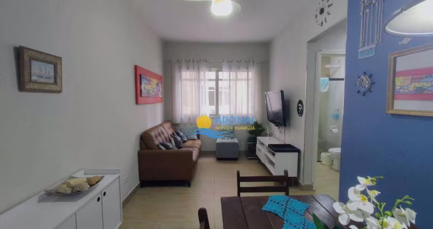 Apartamento com 2 dormitórios à venda, 60 m² por R$ 330.000,00 - Jardim Astúrias - Guarujá/SP