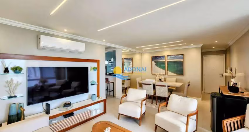 Apartamento com 3 dormitórios à venda, 145 m² por R$ 1.065.000,00 - Pitangueiras - Guarujá/SP
