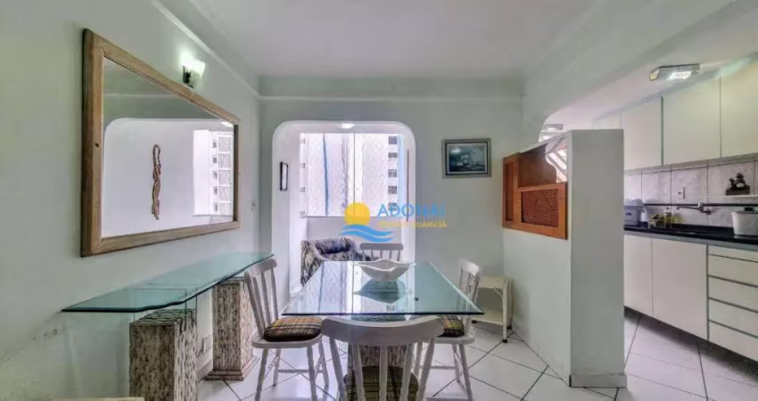 Apartamento com 2 dormitórios à venda, 65 m² por r$ 480.000,00 - pitangueiras - guarujá/sp