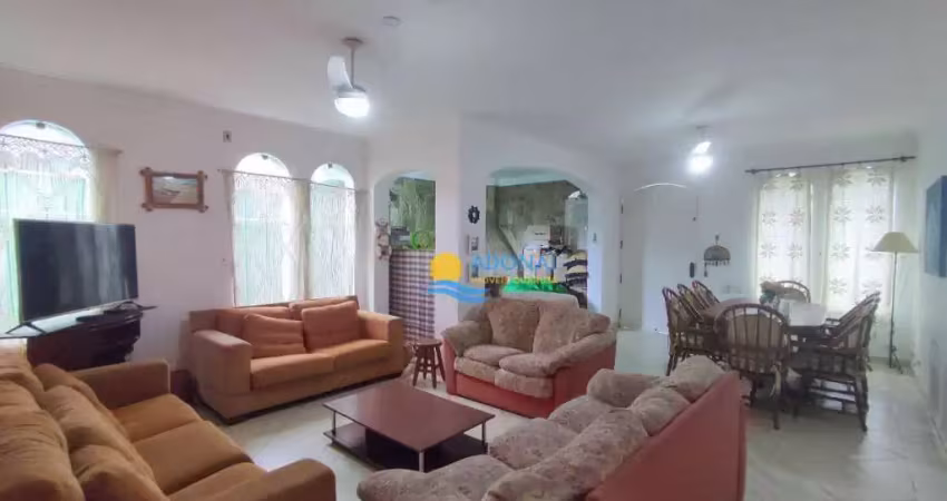 Casa com 4 dormitórios à venda, 230 m² por r$ 730.000,00 - balneário praia do pernambuco - guarujá/sp