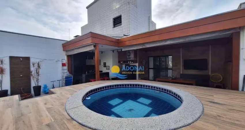 Cobertura com 2 dormitórios à venda, 210 m² por r$ 885.000,00 - jardim astúrias - guarujá/sp