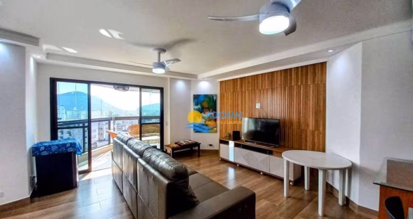 Apartamento com 3 dormitórios à venda, 115 m² por R$ 865.000,00 - Jardim Astúrias - Guarujá/SP