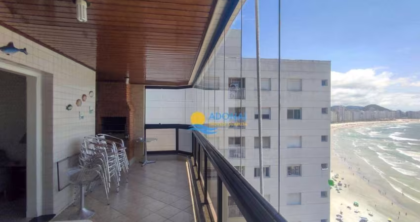 Apartamento com 4 dormitórios à venda, 140 m² por R$ 1.800.000,00 - Jardim Astúrias - Guarujá/SP