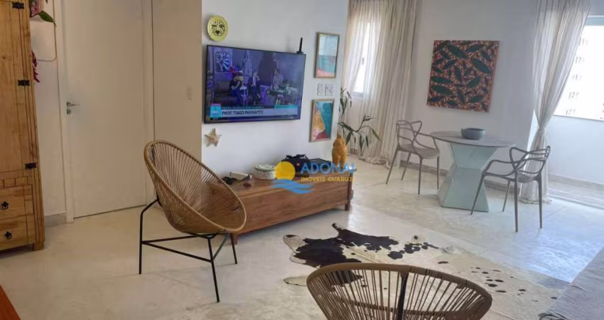 Apartamento com 2 dormitórios à venda, 60 m² por R$ 480.000,00 - Pitangueiras - Guarujá/SP