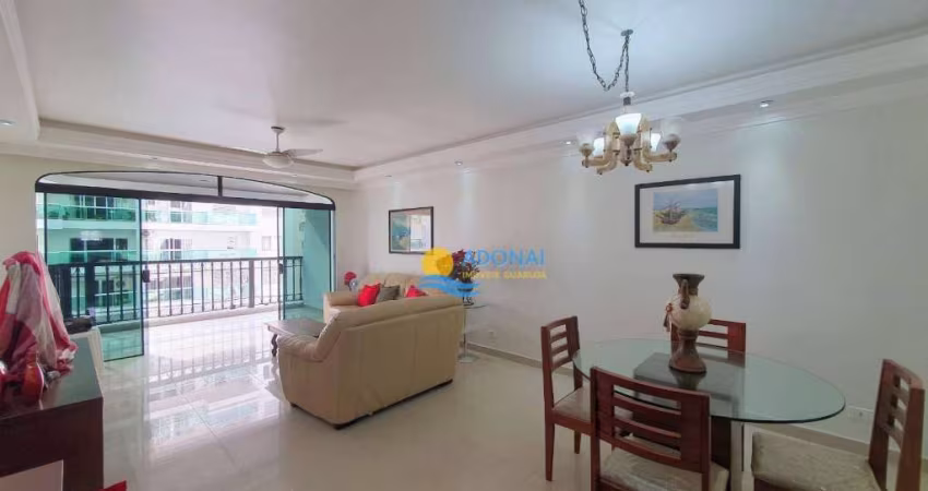 Apartamento com 3 dormitórios à venda, 160 m² por R$ 1.200.000,00 - Pitangueiras - Guarujá/SP