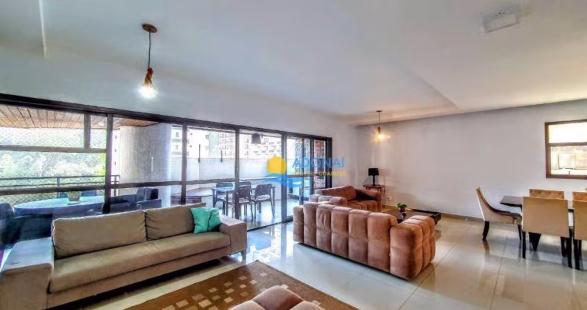 Apartamento com 4 dormitórios à venda, 195 m² por R$ 1.500.000,00 - Pitangueiras - Guarujá/SP