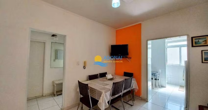 Apartamento com 2 dormitórios à venda, 60 m² por R$ 410.000,00 - Pitangueiras - Guarujá/SP