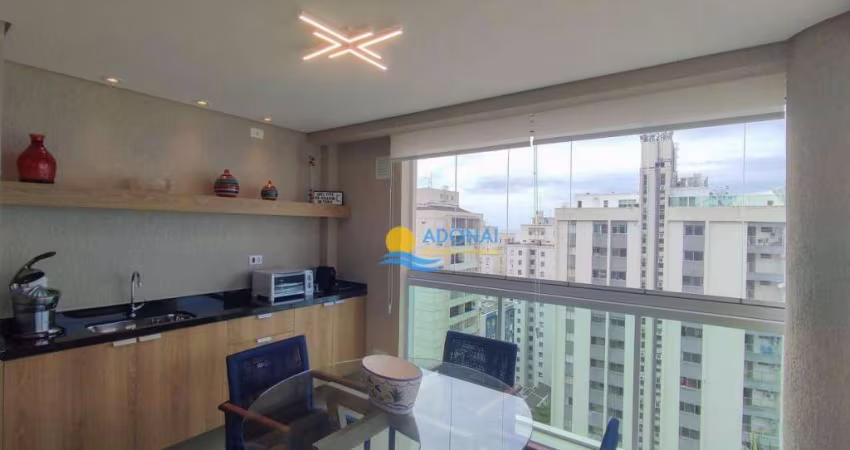 Apartamento com 2 dormitórios à venda, 70 m² por R$ 730.000,00 - Pitangueiras - Guarujá/SP