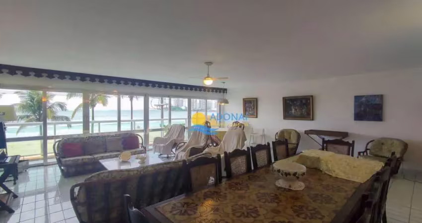 Apartamento com 4 dormitórios à venda, 280 m² por r$ 1.800.000,00 - pitangueiras - guarujá/sp