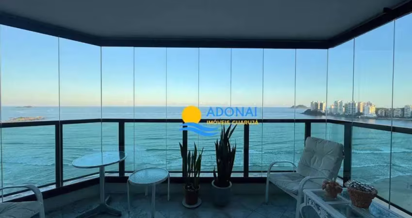 Apartamento com 3 dormitórios à venda, 220 m² por r$ 3.200.000,00 - pitangueiras - guarujá/sp