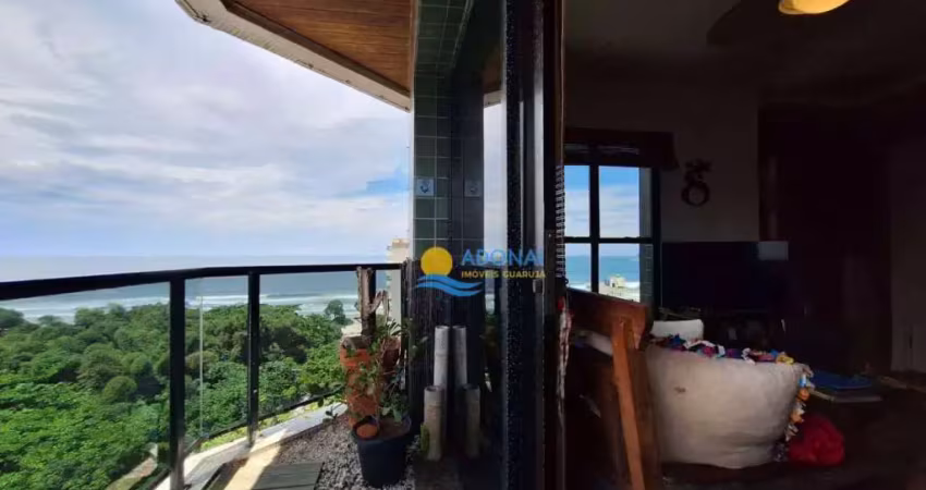 Apartamento com 3 dormitórios à venda, 110 m² por r$ 1.000.000,00 - jardim astúrias - guarujá/sp