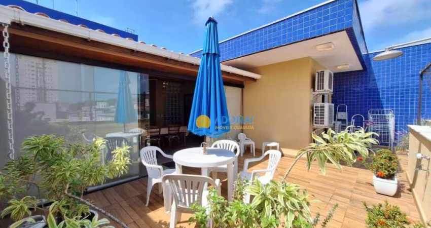 Cobertura com 2 dormitórios à venda, 137 m² por R$ 750.000,00 - Jardim Astúrias - Guarujá/SP
