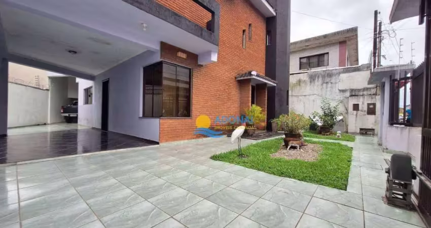 Casa com 5 dormitórios à venda, 400 m² por r$ 2.300.000,00 - vila santa rosa - guarujá/sp