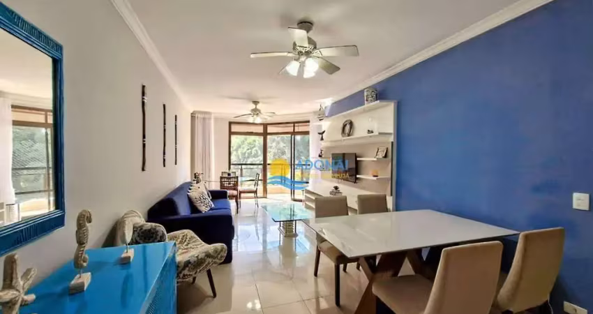 Apartamento com 3 dormitórios à venda, 100 m² por r$ 680.000,00 - pitangueiras - guarujá/sp