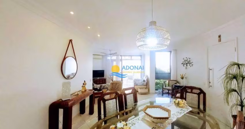 Apartamento com 3 dormitórios à venda, 152 m² por r$ 800.000,00 - pitangueiras - guarujá/sp