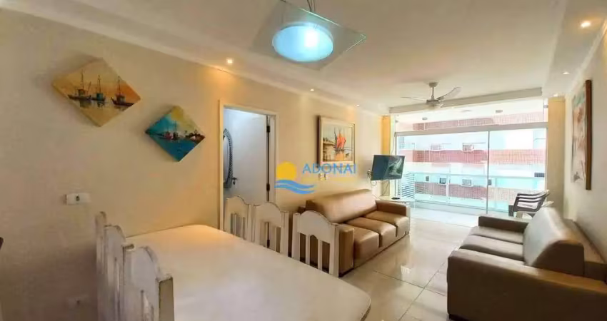 Apartamento com 3 dormitórios à venda, 100 m² por r$ 700.000,00 - pitangueiras - guarujá/sp