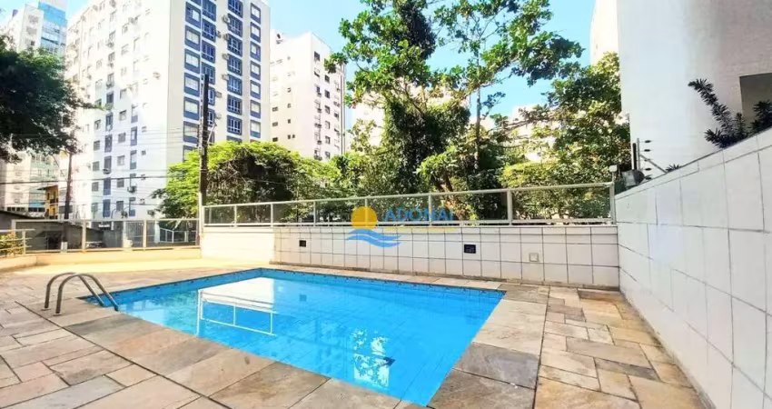 Apartamento com 4 dormitórios à venda, 100 m² por r$ 580.000,00 - pitangueiras - guarujá/sp
