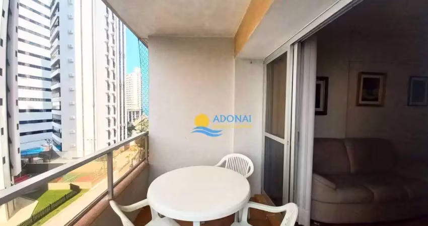 Apartamento com 3 dormitórios à venda, 110 m² por r$ 850.000,00 - jardim astúrias - guarujá/sp