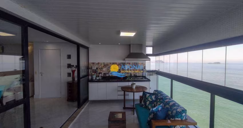 Apartamento com 3 dormitórios à venda, 186 m² por R$ 1.800.000,00 - Pitangueiras - Guarujá/SP