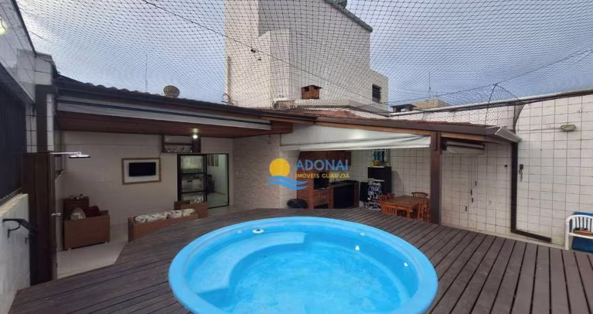 Apartamento com 3 dormitórios à venda, 167 m² por R$ 890.000,00 - Jardim Astúrias - Guarujá/SP