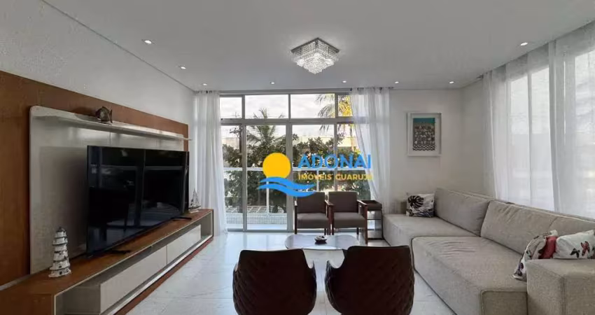 Apartamento com 3 dormitórios à venda, 178 m² por r$ 1.000.000,00 - pitangueiras - guarujá/sp