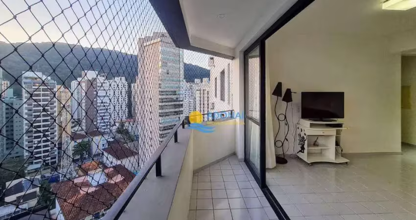 Apartamento com 4 dormitórios à venda, 139 m² por r$ 585.000,00 - pitangueiras - guarujá/sp