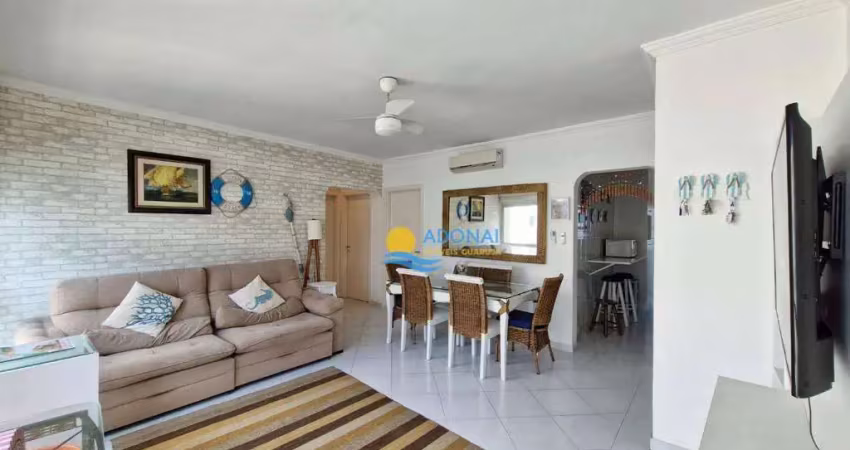 Apartamento com 3 dormitórios à venda, 100 m² por r$ 560.000,00 - jardim astúrias - guarujá/sp