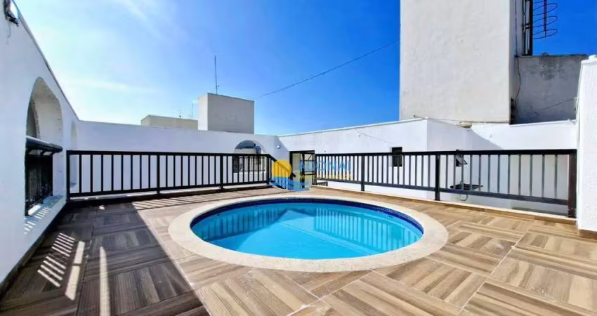 Cobertura com 4 dormitórios à venda, 280 m² por R$ 1.400.000,00 - Pitangueiras - Guarujá/SP