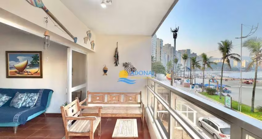 Apartamento com 3 dormitórios à venda, 200 m² por r$ 1.080.000,00 - jardim astúrias - guarujá/sp
