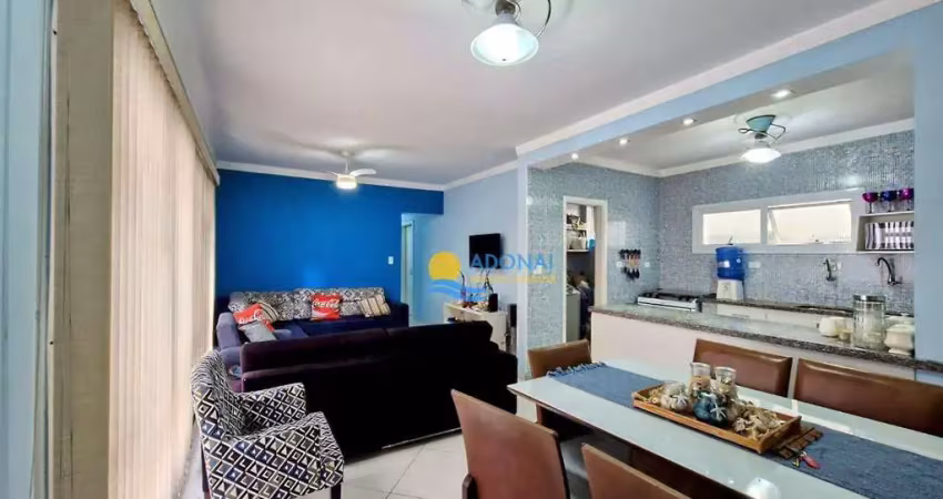 Apartamento com 4 dormitórios à venda, 110 m² por r$ 520.000,00 - pitangueiras - guarujá/sp