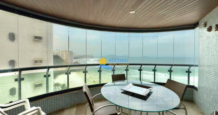 Apartamento com 4 dormitórios à venda, 212 m² por R$ 1.600.000,00 - Jardim Astúrias - Guarujá/SP