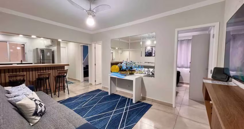 Apartamento com 3 dormitórios à venda, 80 m² por r$ 570.000,00 - pitangueiras - guarujá/sp
