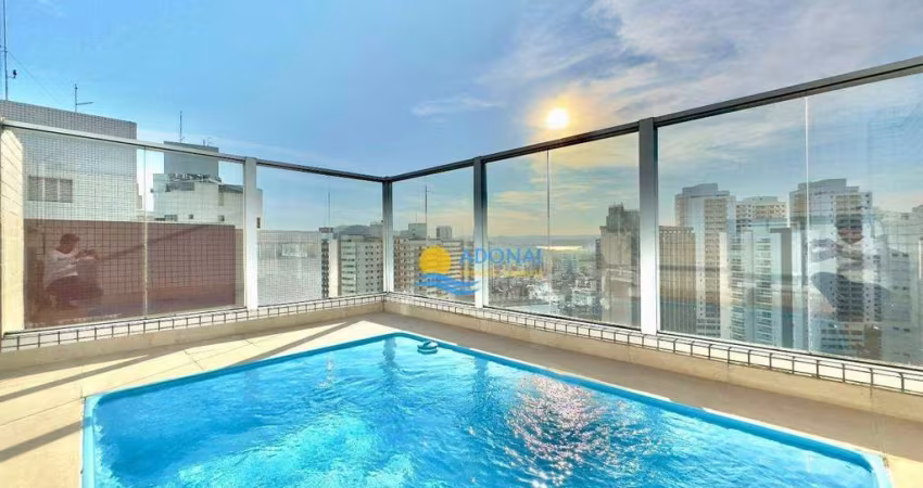 Apartamento à venda na Praia das Astúrias, 3 Quartos, 2 Vagas.