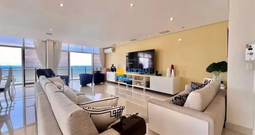 Apartamento com 4 dormitórios à venda, 190 m² por r$ 2.120.000,00 - pitangueiras - guarujá/sp