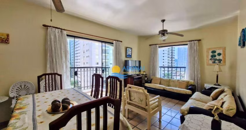 Apartamento com 3 dormitórios à venda, 90 m² por R$ 490.000,00 - Pitangueiras - Guarujá/SP