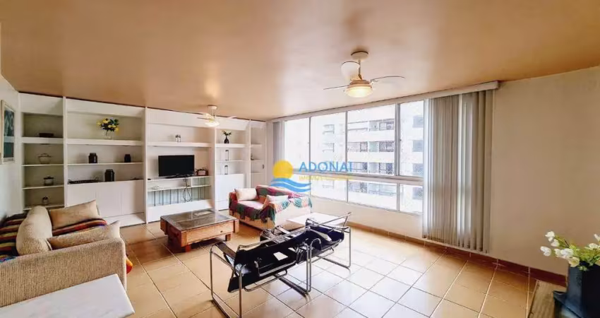 Apartamento com 3 dormitórios à venda, 131 m² por r$ 700.000,00 - pitangueiras - guarujá/sp