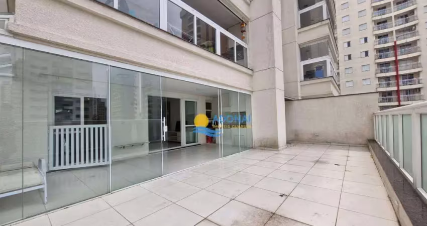 Apartamento garden com 3 dormitórios à venda, 100 m² por r$ 1.150.000,00 - pitangueiras - guarujá/sp