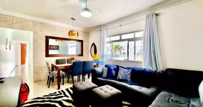 Apartamento com 2 dormitórios à venda, 88 m² por r$ 580.000,00 - jardim astúrias - guarujá/sp