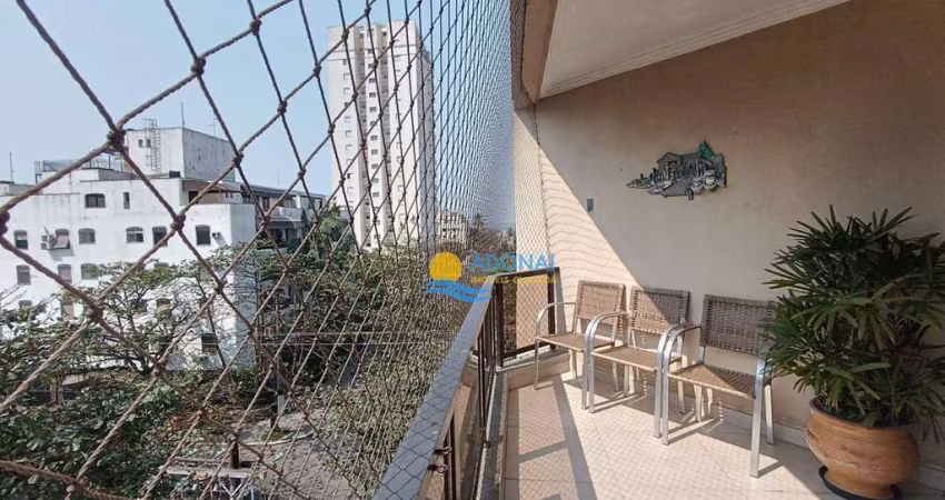 Apartamento com 3 dormitórios à venda, 90 m² por R$ 410.000,00 - Enseada - Guarujá/SP