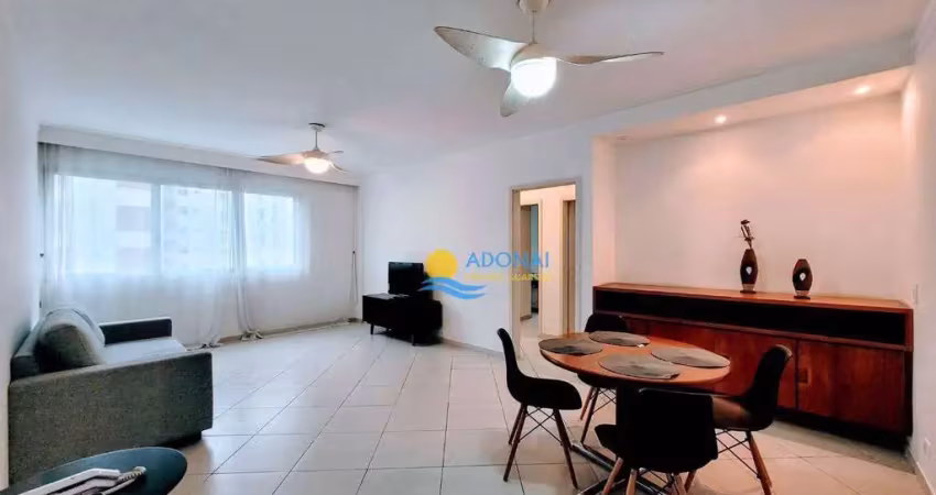 Apartamento com 2 dormitórios à venda, 100 m² por r$ 450.000,00 - pitangueiras - guarujá/sp